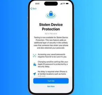 南溪苹果授权维修店分享被盗设备保护功能开启方法 